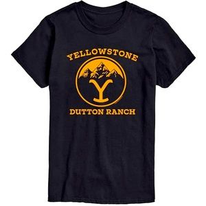 Black Yellowstone T-shirt comes in all sizes small through 6Xl